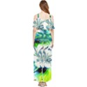 1lily Draped Sleeveless Chiffon Jumpsuit View2
