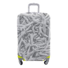 Dry Roots Texture Print Luggage Cover (small) by dflcprintsclothing