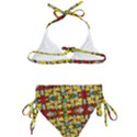 Leaves Pattern Kids  Classic Bikini Set View2
