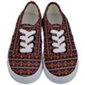 Native American Pattern Kids  Classic Low Top Sneakers View1