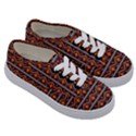 Native American Pattern Kids  Classic Low Top Sneakers View3