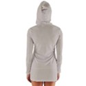 Abalone Grey Long Sleeve Hooded T-shirt View2