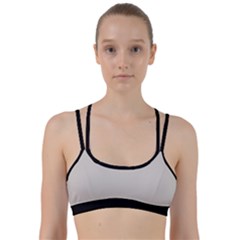Abalone Grey Line Them Up Sports Bra