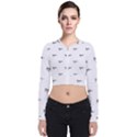 Tribal Style Symbol Drawing Print Pattern Long Sleeve Zip Up Bomber Jacket View1
