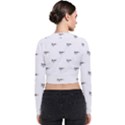 Tribal Style Symbol Drawing Print Pattern Long Sleeve Zip Up Bomber Jacket View2