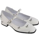 Tribal Style Symbol Drawing Print Pattern Women s Mary Jane Shoes View3