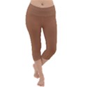 Brass Knuckles Lightweight Velour Capri Yoga Leggings View1