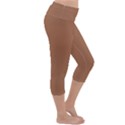 Brass Knuckles Lightweight Velour Capri Yoga Leggings View3