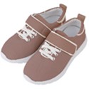 Burnished Brown Kids  Velcro Strap Shoes View2