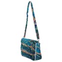 Oceanic Mircoscope  Shoulder Bag with Back Zipper View2
