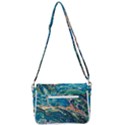 Oceanic Mircoscope  Shoulder Bag with Back Zipper View3