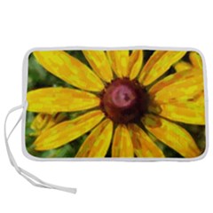 Sunflower Painting Pen Storage Case (m)