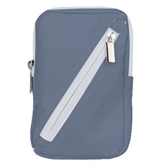 Color Slate Grey Belt Pouch Bag (small) by Kultjers