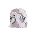 Tropical Floral Pattern Drawstring Pouch (Medium) View1
