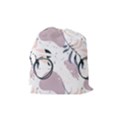 Tropical Floral Pattern Drawstring Pouch (Medium) View2
