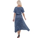 Denimeffetcolorbleu65 Cross Front Sharkbite Hem Maxi Dress View2