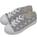 Patternformes1grise Kids  Low Top Canvas Sneakers View2