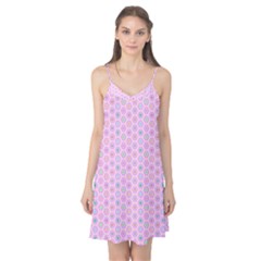 Hexagonal Pattern Unidirectional Camis Nightgown by Dutashop