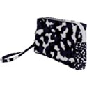 Camouflage bleu Wristlet Pouch Bag (Small) View1