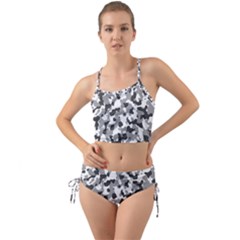 Camouflage Gris/blanc Mini Tank Bikini Set