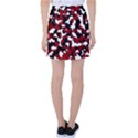 Camouflage rouge Tennis Skirt View2