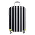 Bande noir/blanc  Luggage Cover (Small) View1