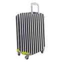 Bande noir/blanc  Luggage Cover (Small) View2