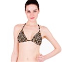 Modern Tribal Geometric Print Design Bikini Top View1