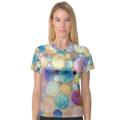 Tiles Cbdoilprincess Eb49aa06-f1b9-412e-836d-30c28dd8f7d9 V-neck Sport Mesh Tee