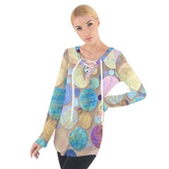 Tiles Cbdoilprincess Eb49aa06-f1b9-412e-836d-30c28dd8f7d9 Tie Up Tee