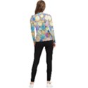 Tiles CBDOilPrincess Eb49aa06-f1b9-412e-836d-30c28dd8f7d9 Women s Long Sleeve Rash Guard View2
