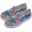 Tiles CBDOilPrincess Eb49aa06-f1b9-412e-836d-30c28dd8f7d9 Kids  Canvas Slip Ons View2
