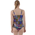 Tiles CBDOilPrincess 4c3ec21c-5cb9-4df3-975d-d1bfcef57dda Twist Front Tankini Set View2