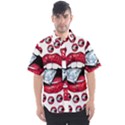 Lips Diamonds CBDOilPrincess  Df7357df-b45a-476d-b5b0-d19665f6de3f Men s Short Sleeve Shirt View1