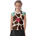 Palm tree Kids  Raglan Cap Sleeve Tee View1
