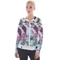Spring/ Summer 2021 Velvet Zip Up Jacket View1