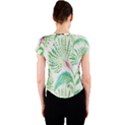  Palm Trees by Traci K Crew Neck Crop Top View2