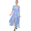 Heavenly Flowers Waist Tie Boho Maxi Dress View1