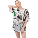 Skater-Underground Oversized Chiffon Top View1