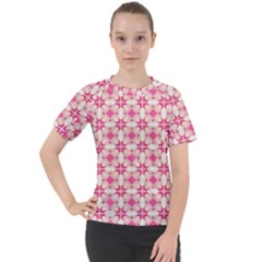 Pink-shabby-chic Women s Sport Raglan Tee