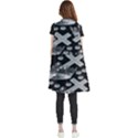Royalcrowns Sleeveless Chiffon Waistcoat Shirt View2