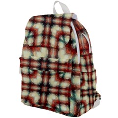 Royal Plaid  Top Flap Backpack by LW41021