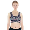 Gypsy-pattern Sports Bra With Pocket View1