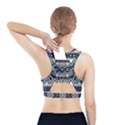 Gypsy-pattern Sports Bra With Pocket View2