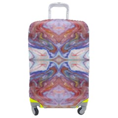 Abstract Marbling Repeats Luggage Cover (medium)