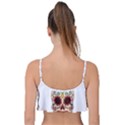 Day Of The Dead Day Of The Dead Frill Bikini Top View2