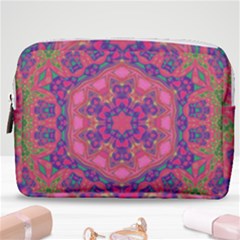 Springflower4 Make Up Pouch (medium)