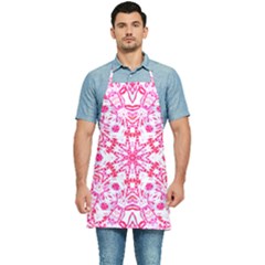 Pink Petals Kitchen Apron by LW323