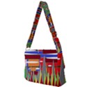 Forrest Sunset Full Print Messenger Bag (L) View2