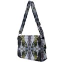 Mixed Media Painting Repeats Full Print Messenger Bag (L) View2